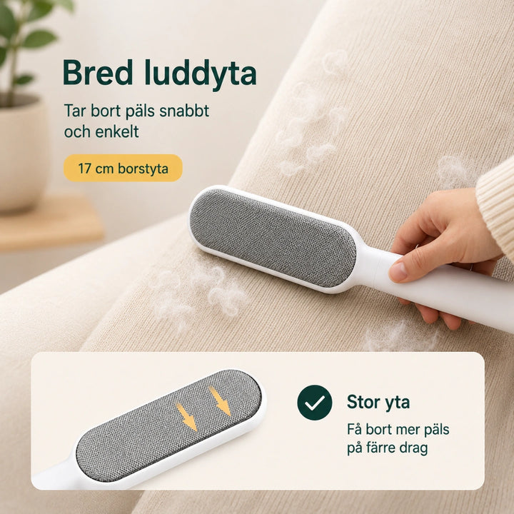 Lintborste bred luddyta - Djurslottet