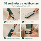 Lintborste snabbt och enkelt - Djurslottet