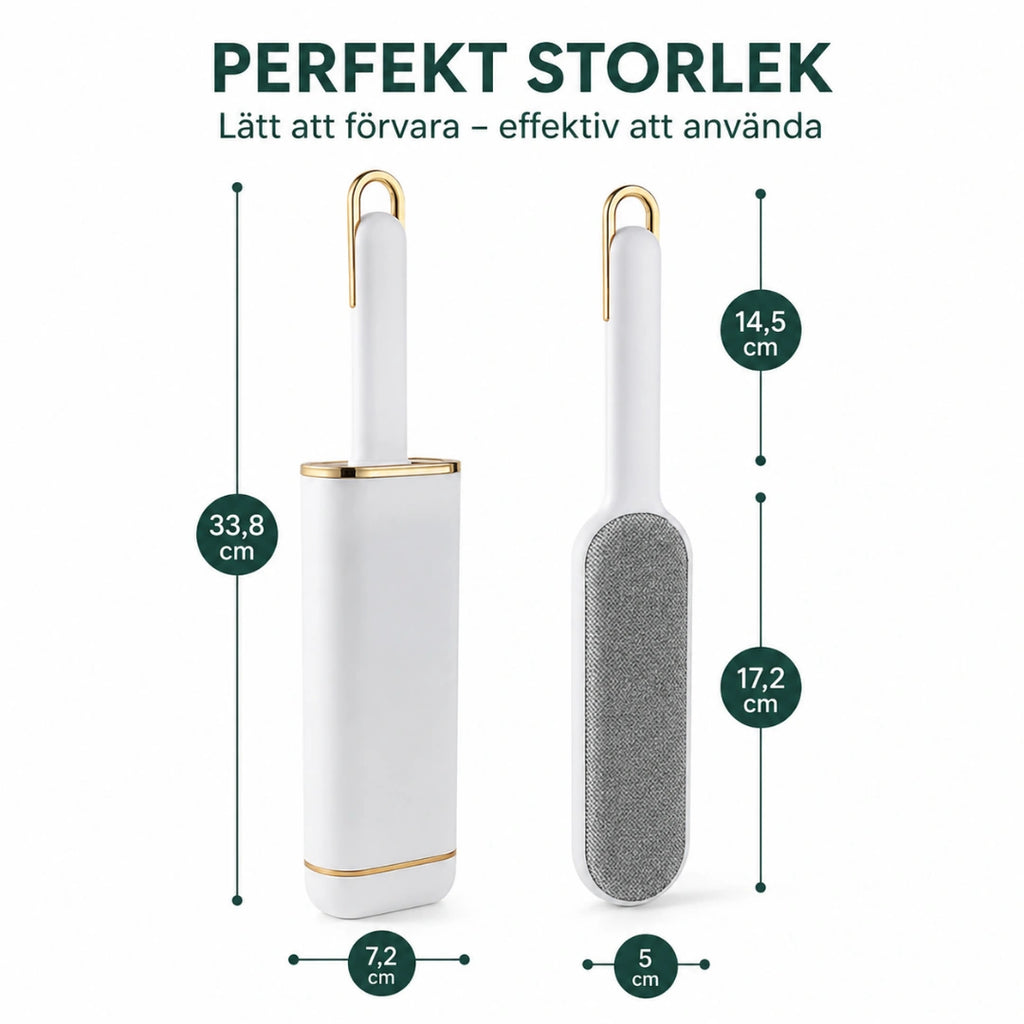 Lintborste storlek - Djurslottet