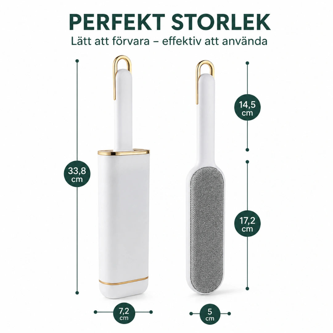 Lintborste storlek - Djurslottet