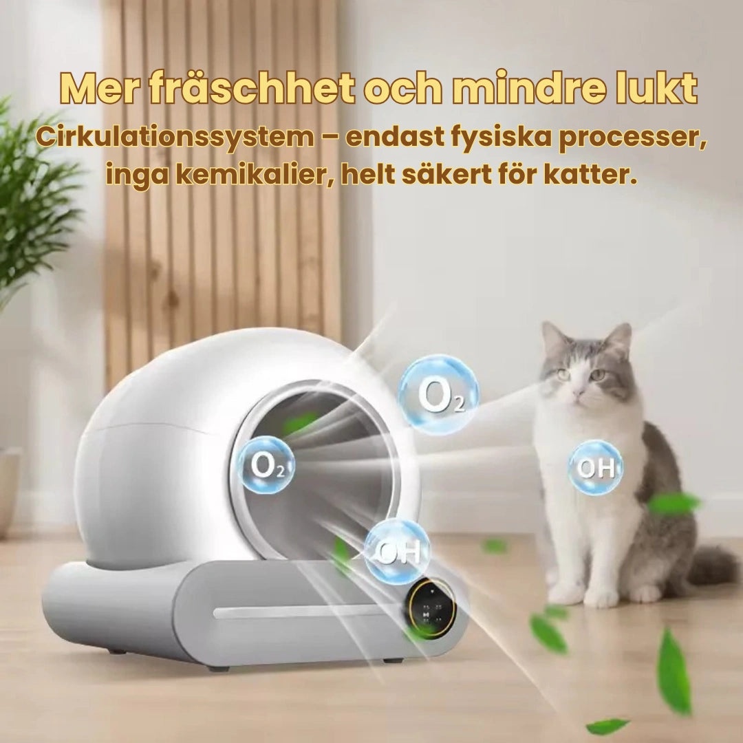 Litterluxe Pro Självrengörande Kattlåda Doftneutralisering - Djurslottet