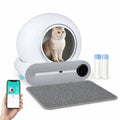 Litterluxe Pro Självrengörande Kattlåda + Kattsandsdyna + 2st avfallspåsar - Djurslottet