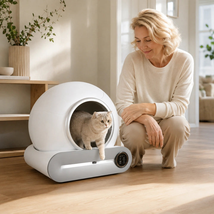 Litterluxe Pro Självrengörande Kattlåda - Djurslottet
