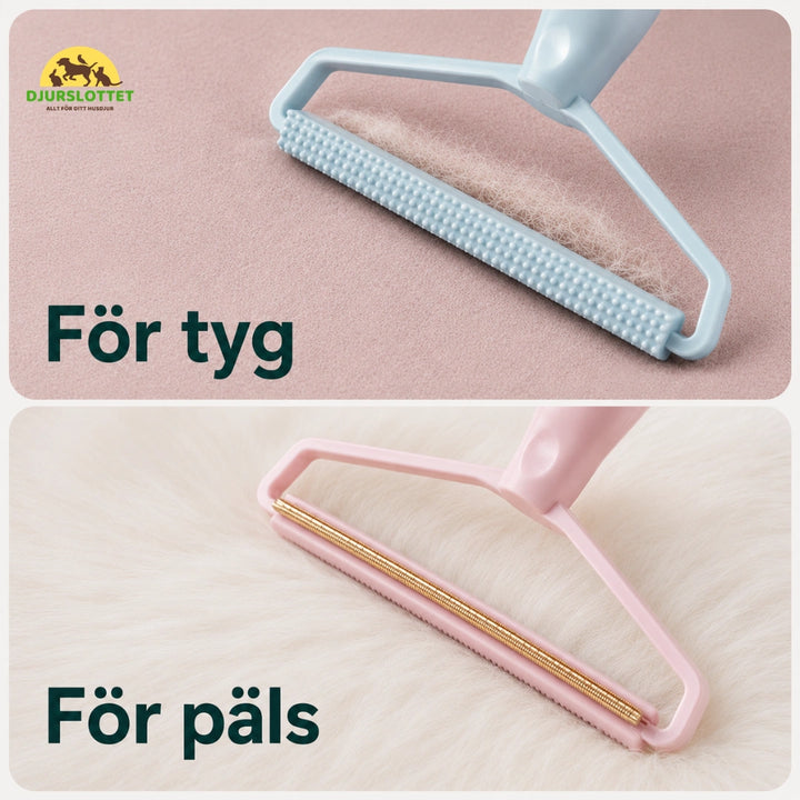 Luddborttagare for tyg - Djurslottet