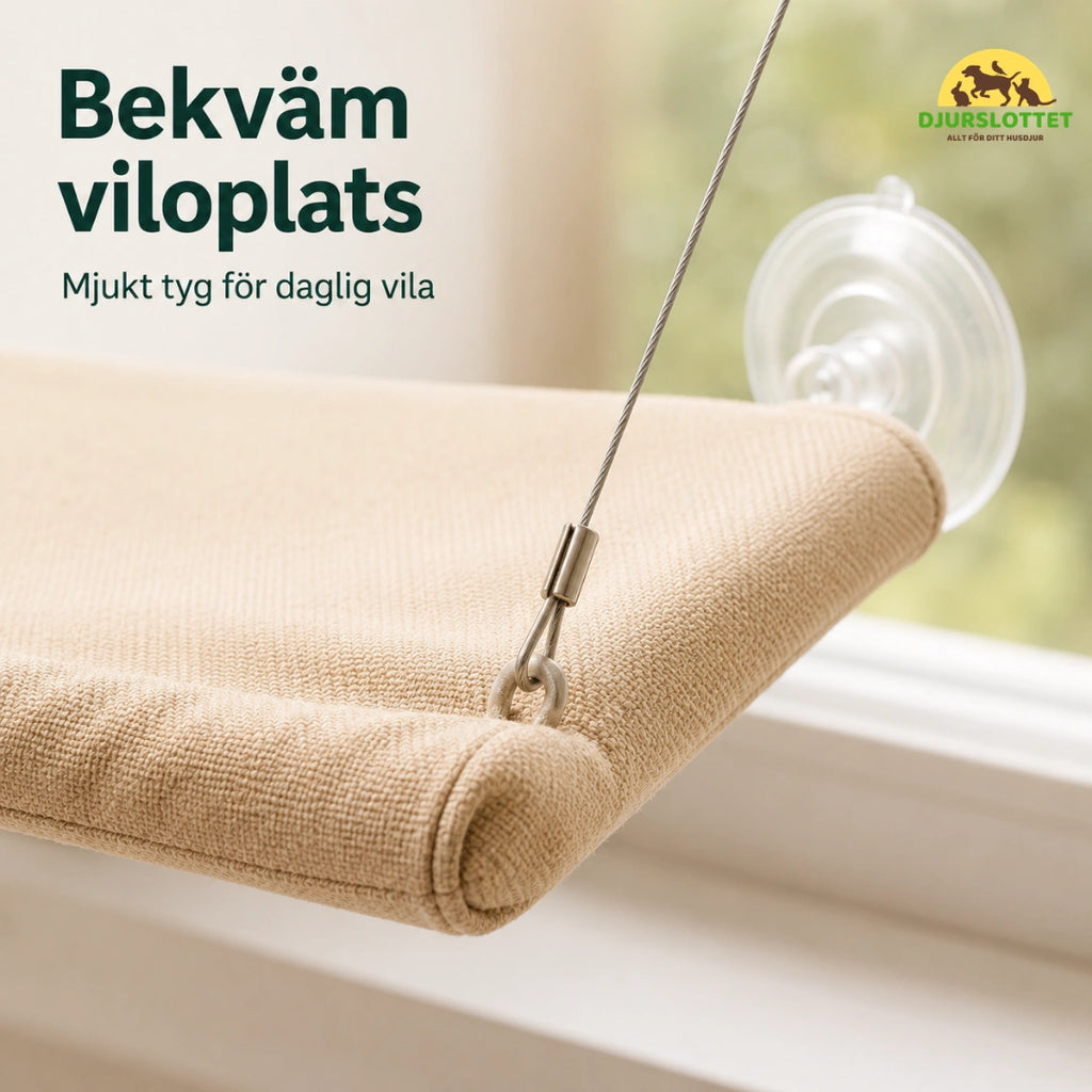 Lunera Fönstersäng viloplats - Djurslottet