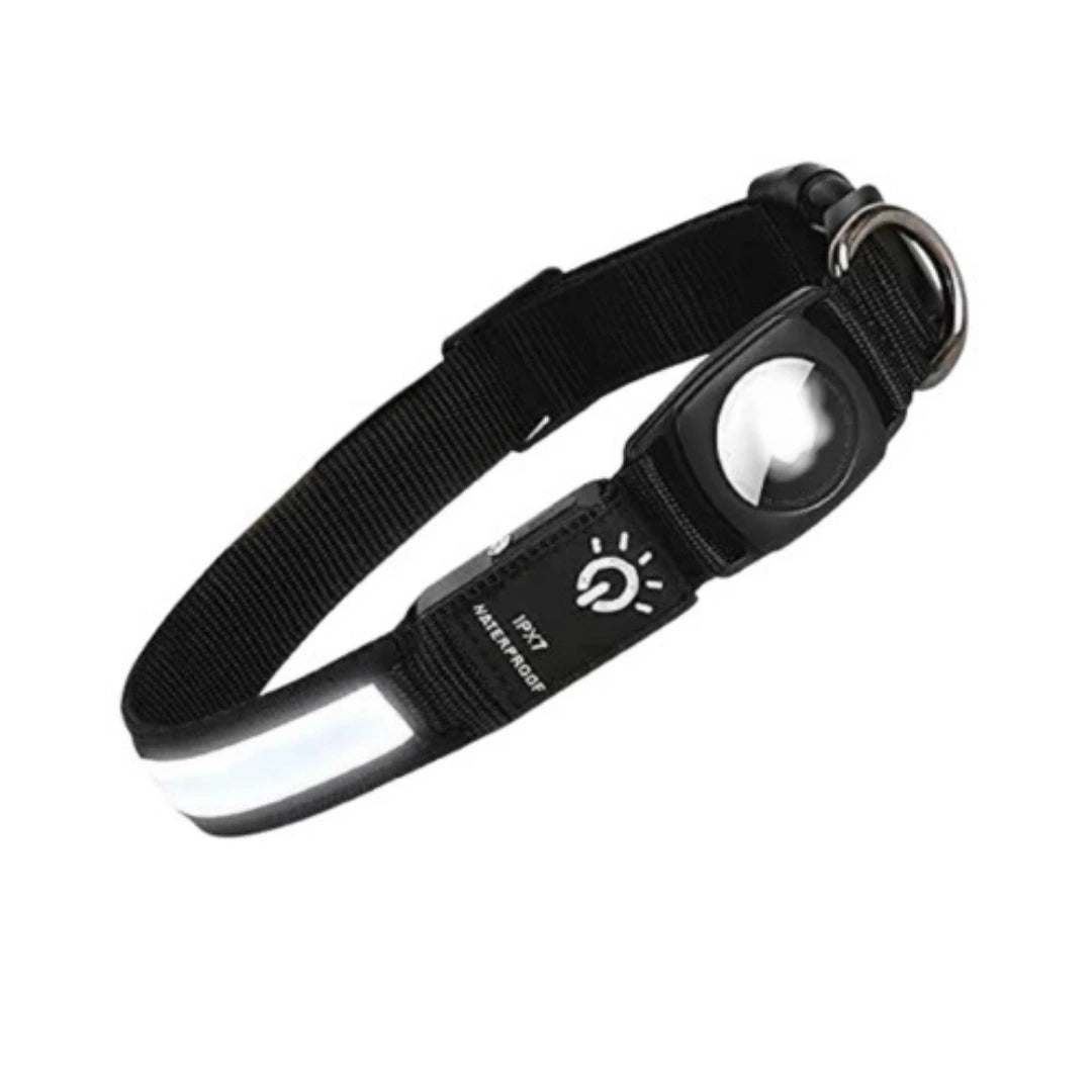Lysande Airtag halsband För hundar - Djurslottet