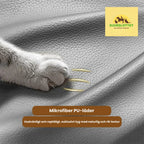 Mänsklig hundbädd Mikrofiber PU laddare -Djurstlottet