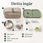 MealStream Vattenfontän med Matskål detta ingar - Djurslottet