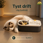 MealStream Vattenfontän med Matskål tyst drift - Djurslottet
