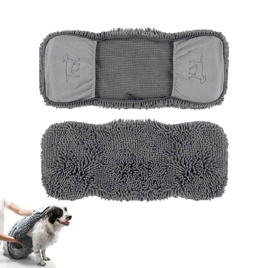 Mikrofiberhandduk Hund - Djurslottet