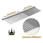 Mirakelkam Tandavstånd bred sida: 0,3 cm, Tandavstånd fin sida: 0,15 cm - Djurslottet