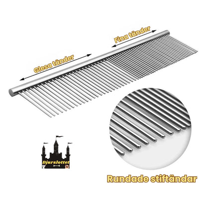 Mirakelkam Tandavstånd bred sida: 0,3 cm, Tandavstånd fin sida: 0,15 cm - Djurslottet