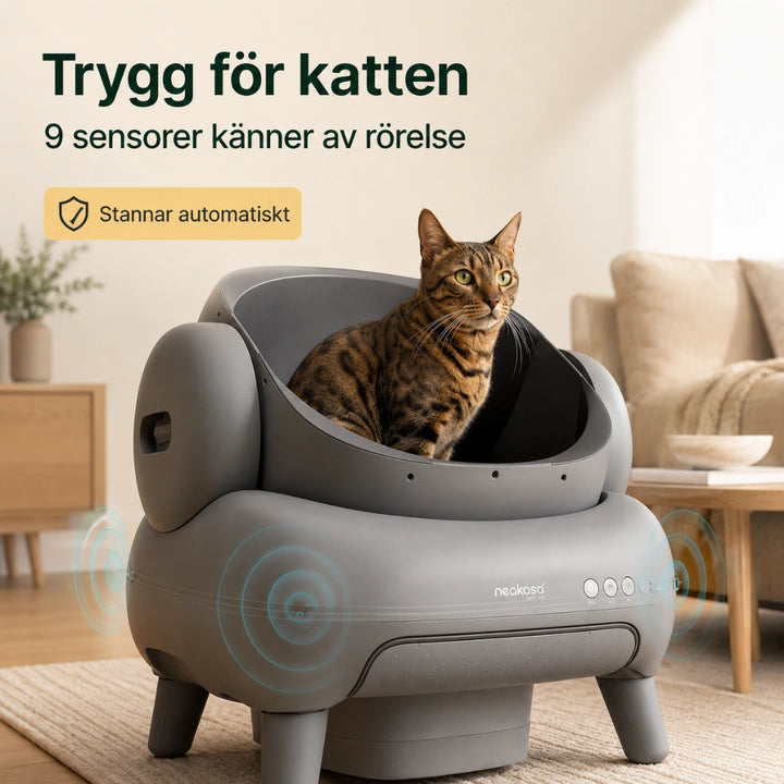 Neakasa M1 Självrengörande Kattlåda Trygg for katten - Djurslottet