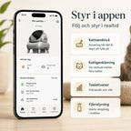 Neakasa M1 Självrengörande Kattlåda styr i appen - Djurslottet
