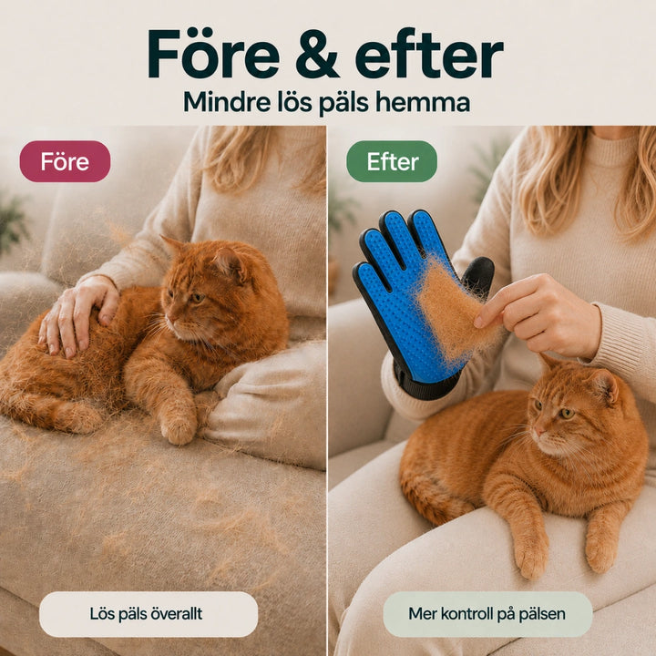 Pälshandske efter - Djurslottet