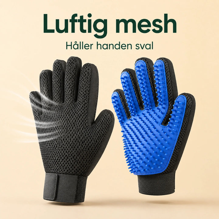 Pälshandske luftig mesh - Djurslottet