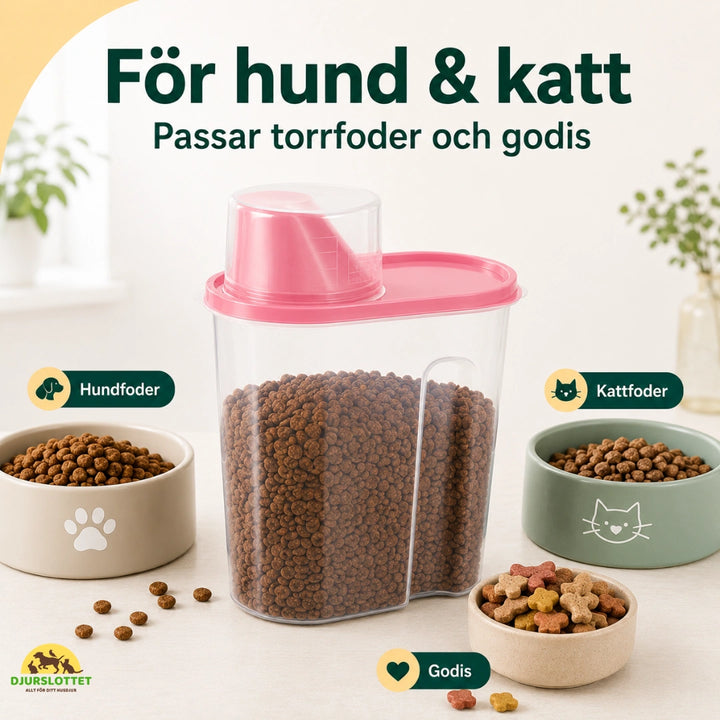 PawBox Foderbehållare hund & katt - Djurslottet