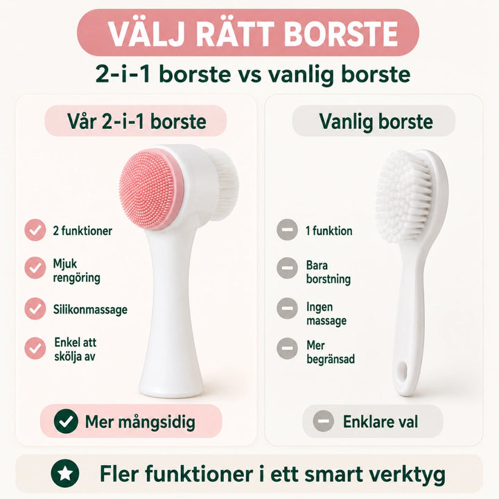 PawCare Tassborste 2-i-1 - Djurslottet