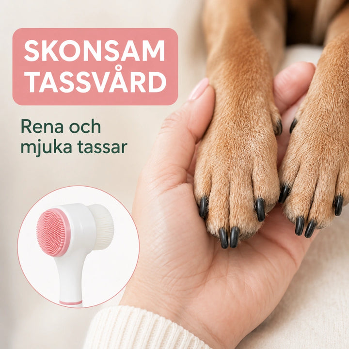 PawCare Tassborste rena och mjuka tassar - Djurslottet