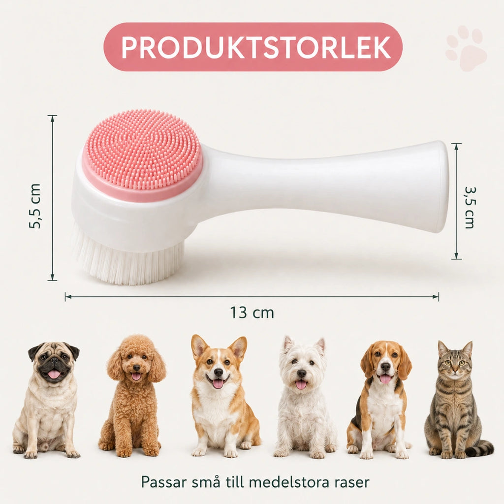 PawCare Tassborste storlek - Djurslottet