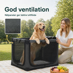 God ventilation med meshpaneler på flera sidor - Djurslottet
