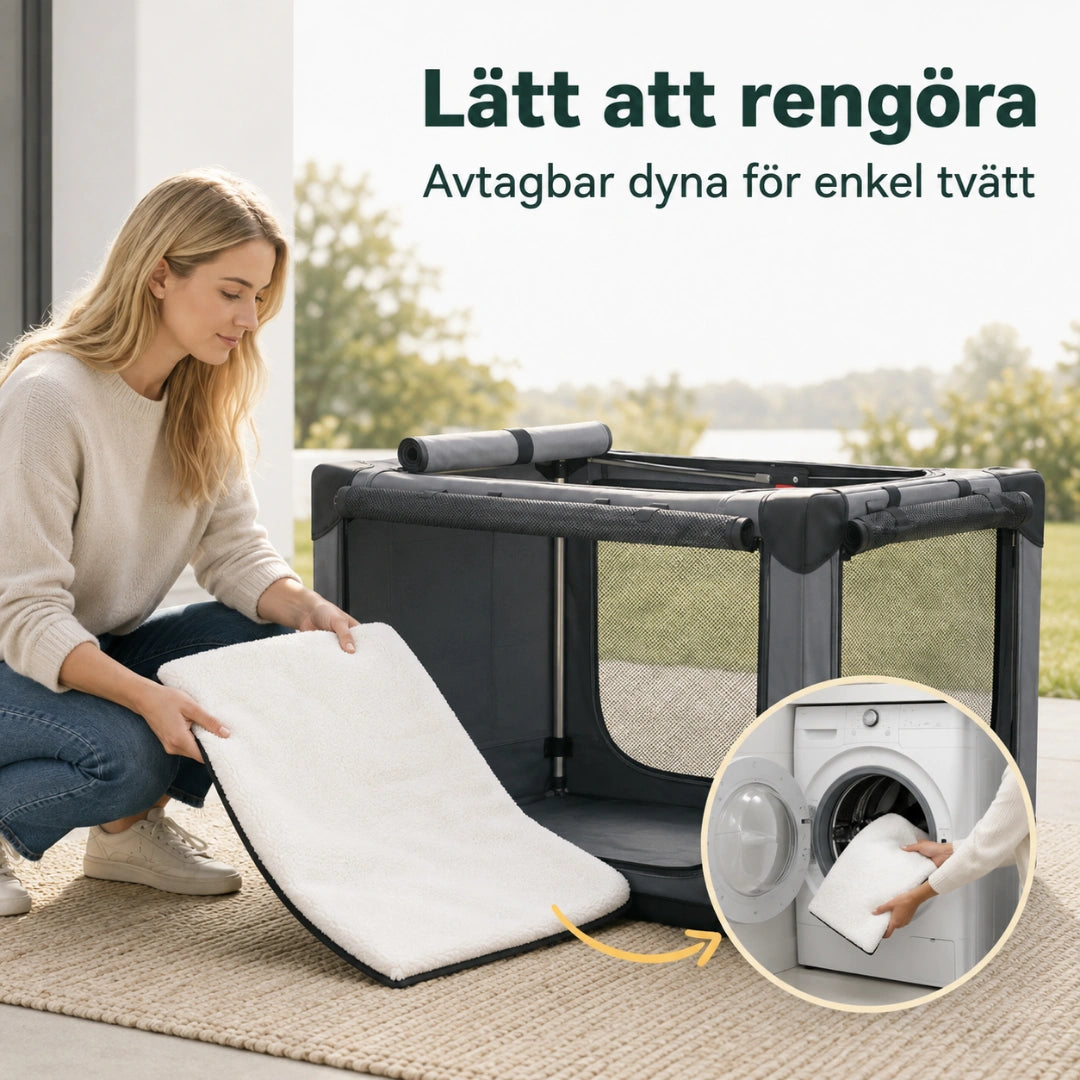 Avtagbart tygöverdrag som är lätt att rengöra - Djurslottet