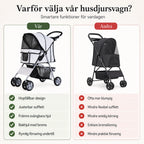 PawHut Hopfällbar Djurvagn jämförelse med andra hundvagnar - Djurslottet