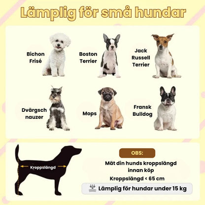PawHut Hundbur Utomhus Bättre komfort för små hundar - Djurslottet