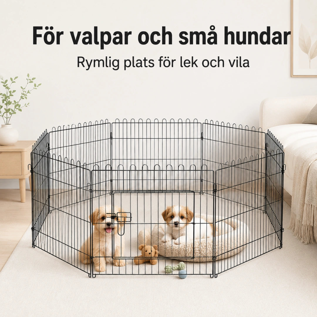 PawHut valphage för valpar och smådjur - Djurslottet