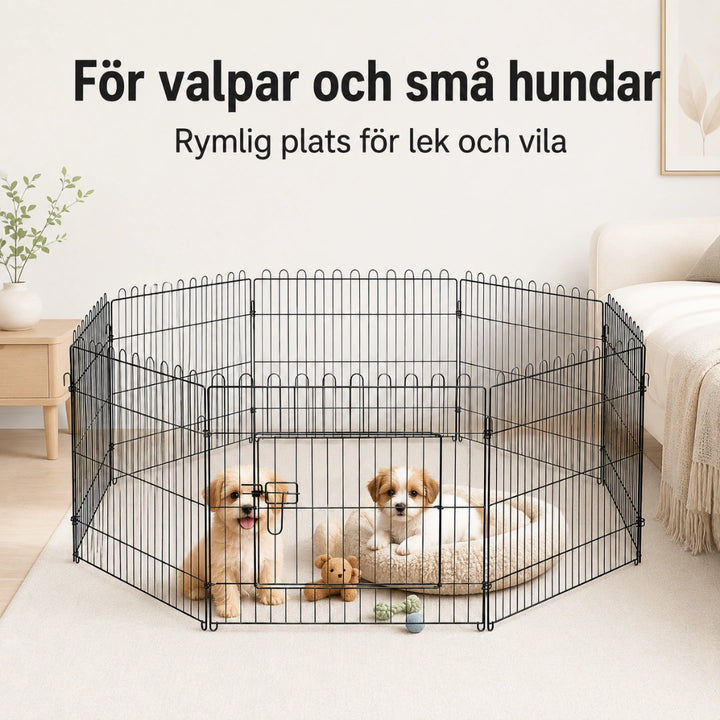 PawHut valphage för valpar och smådjur - Djurslottet