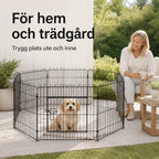 PawHut valphage i trädgården för utomhusbruk - Djurslottet