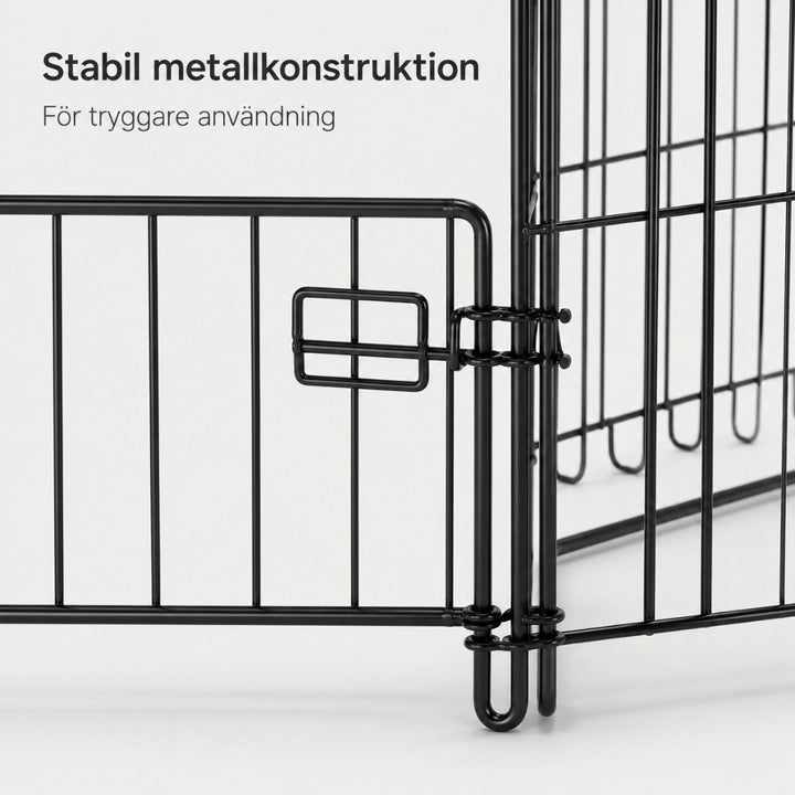 PawHut valphage med stabil metallkonstruktion - Djurslottet