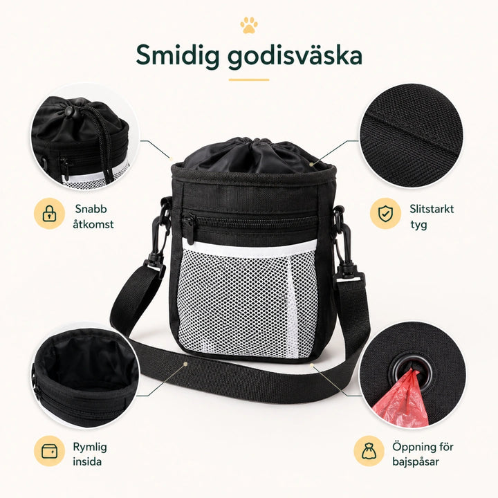 PawPocket Bärbar Godisväska godisvaska - Djurslottet
