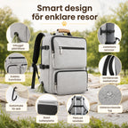 PawsPack Förvaringsryggsäck smart design fack och fickor - Djurslottet