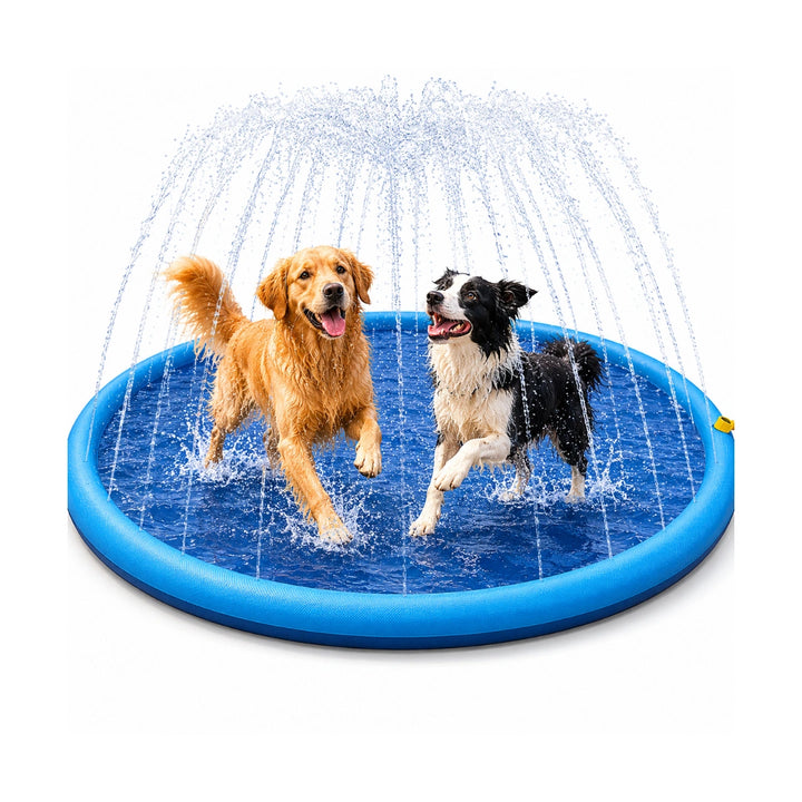 Pawsplash Sprinkler pool för hundar Storlek L - Djurslottet