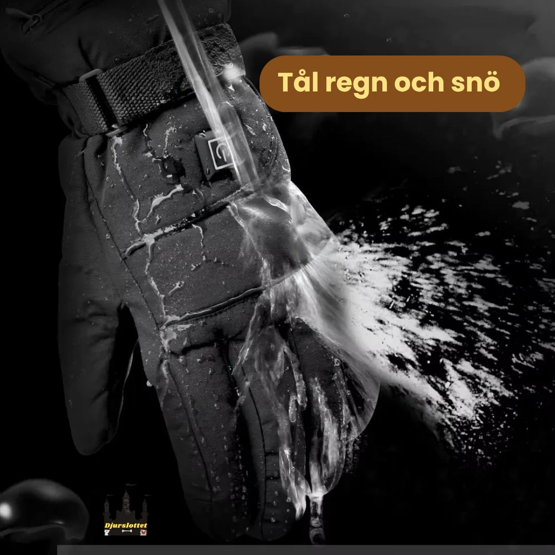 Djurslottets värmehandskar tål regn och snö - Djurslottet