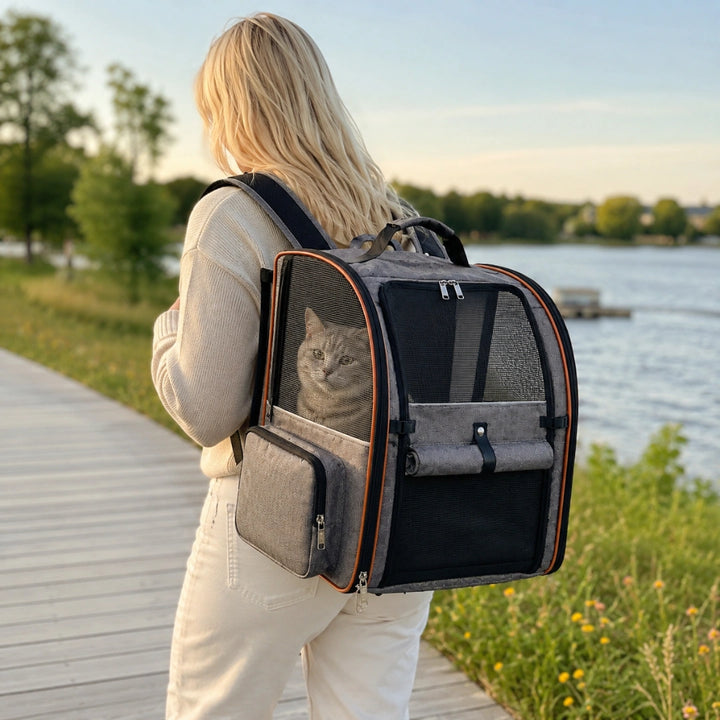 PetPacker Expanderbar ryggsäck Extra plats - Djurslottet