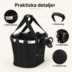 PetRide Cykelkorg detaljer - Djurslottet