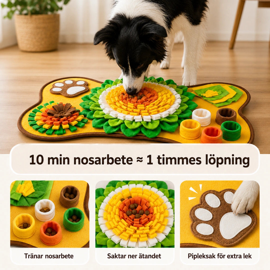 PetSniff Aktiveringsmatta 10 mins nosarbete - Djurslottet