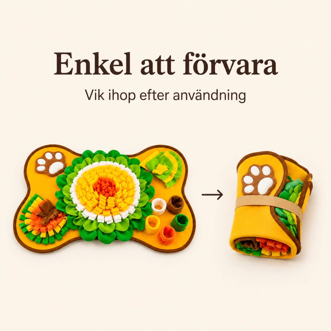 PetSniff Aktiveringsmatta enkel att forvara - Djurslottet