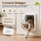 PetVent Kattlucka med chip Vanlig kattlucka vs Kattlucka med chip -Djurslottet