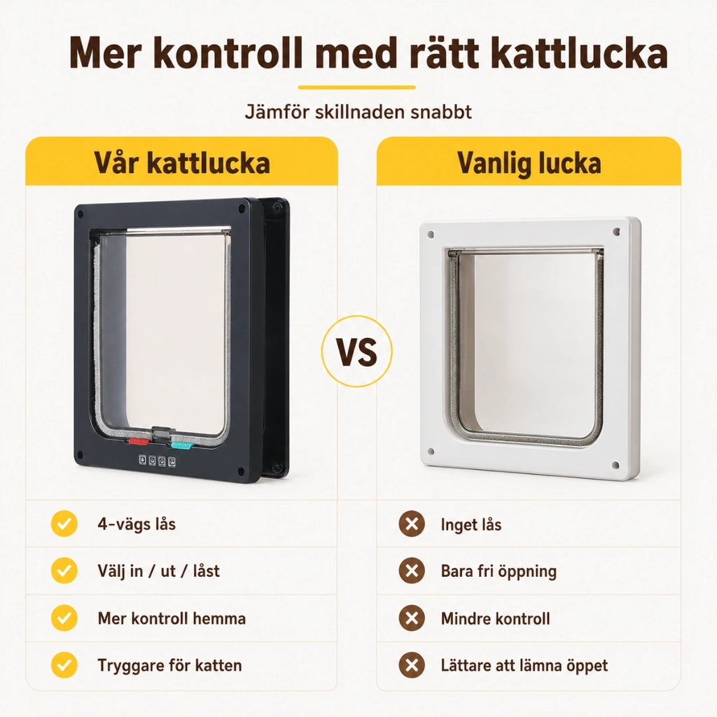 PetVent Kattlucka - Djurslottet