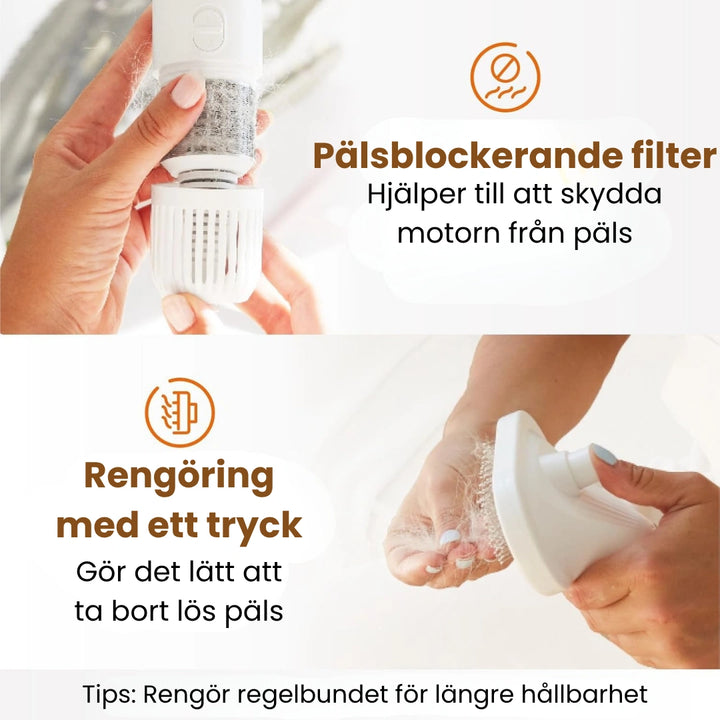 Petdryer Gloss Pälsfön pälsblockerande filter - Djurslottet
