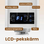 Petdryer Hårfön för husdjur LCD-pekskärm -Djurslottet