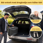 Portabel kattlåda Bär enkelt med dragkedja som håller tätt -Djurslottet