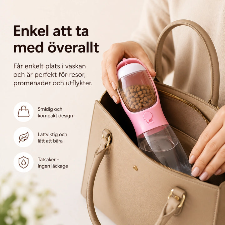 Portable nutrition kompakt design  - Djurslottet