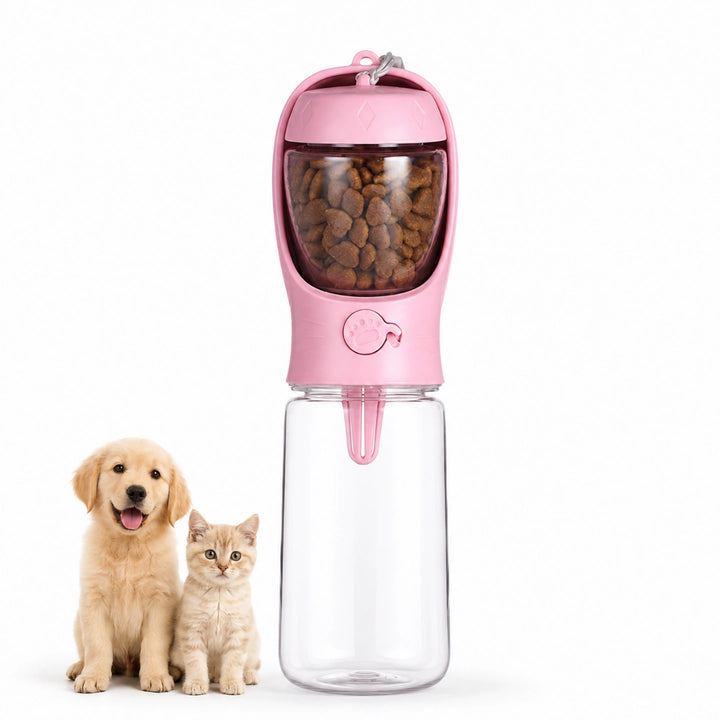 Portable nutrition rosa 550ml - Djurslottet