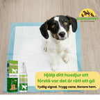 Pottraning Spray för valpar - Djurslottet