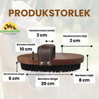 Produkstorlek av 2-pack Premium Hästborste i Trä - Djurslottet