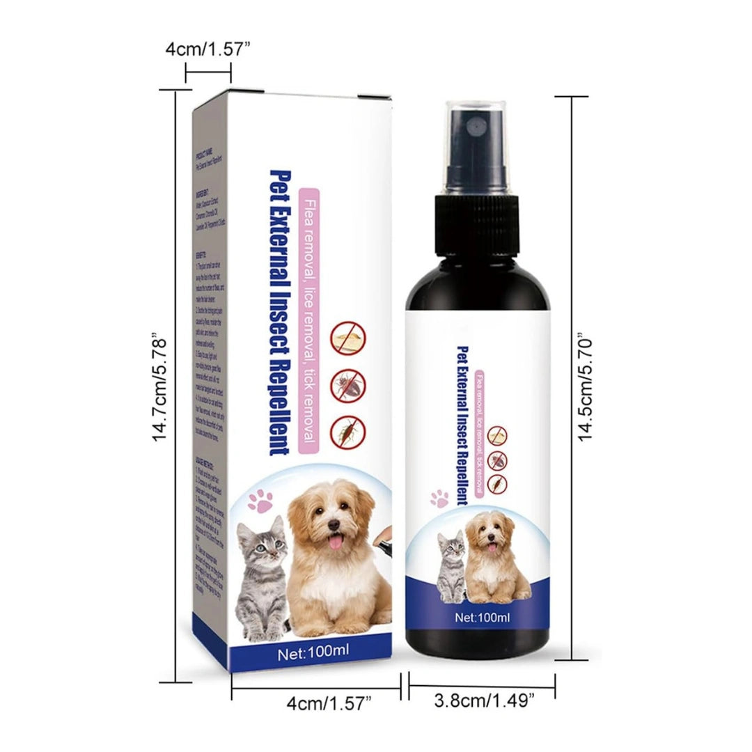 Produkstorlek av Fästingspray för hund och katt - Djurslottet